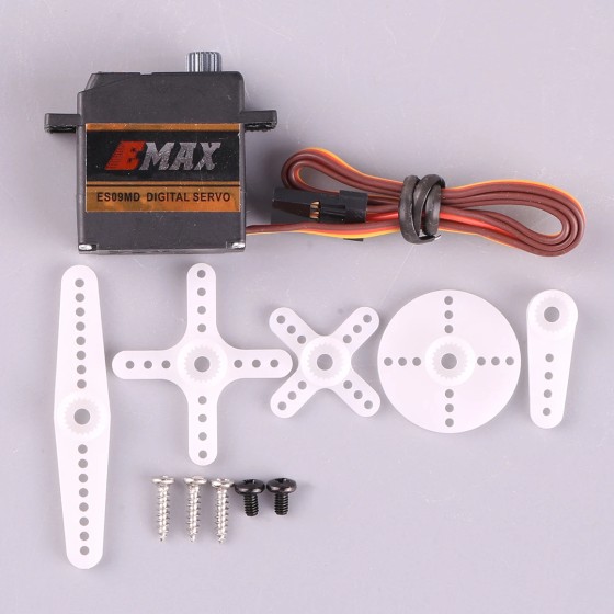 Hot Sales Original ES09MD Metal Digital 14.8g Waterproof With Gears for RC Car Helicopter Boat Airplane Accessories
